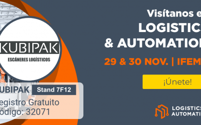 Un año más, KUBIPAK le invita a conocer sus escáneres en Logistics & Automation el 29 y 39 de octubre en Madrid.